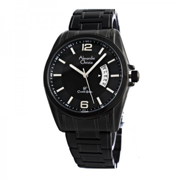 Alexandre Christie AC 8289 Full Black Man MDBIPBA